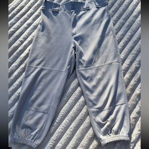 BUNDLE SET (3) Rawlings YL Gray Basketball Pants